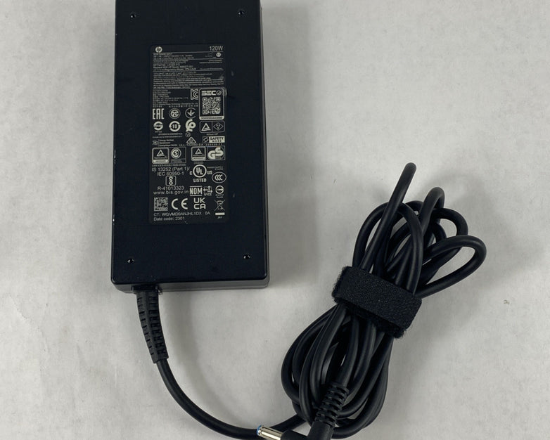 HP TPN-CA28 120W Blue Tip AC Adapter 19.5V Lot of 4 No Power Cord