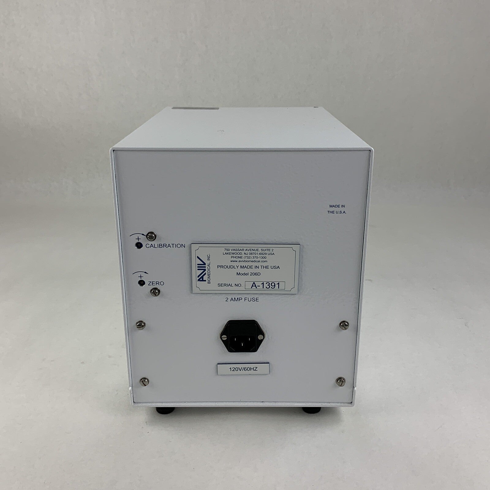 AVIV 206D Biomedical Hematofluorometer Power Tested