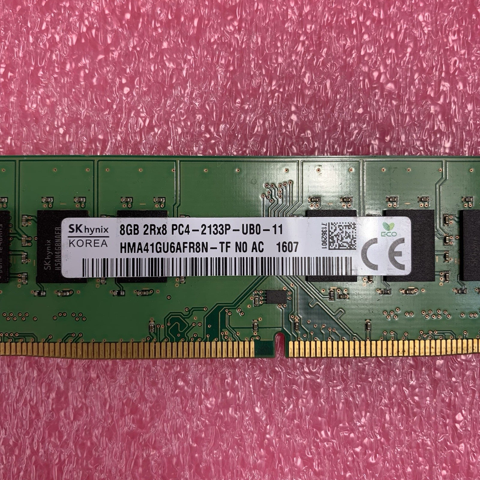 SK Hynix HMA41GU6AFR8N-TF PC4-2133P-UB0-11 8GB 2Rx8 Desktop Memory RAM6