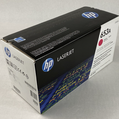 HP CF323A 653A Magenta Original LaserJet Toner Cartridge New Factory Sealed
