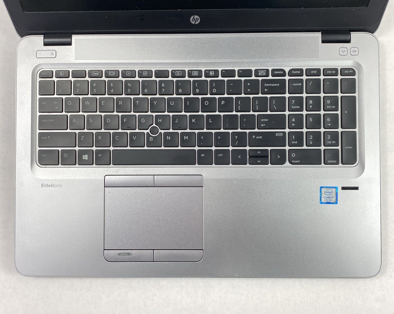 HP EliteBook 850 G4 Intel Core i7-7500U 2.70 GHz 8 GB RAM 15.6" No HDD No OS
