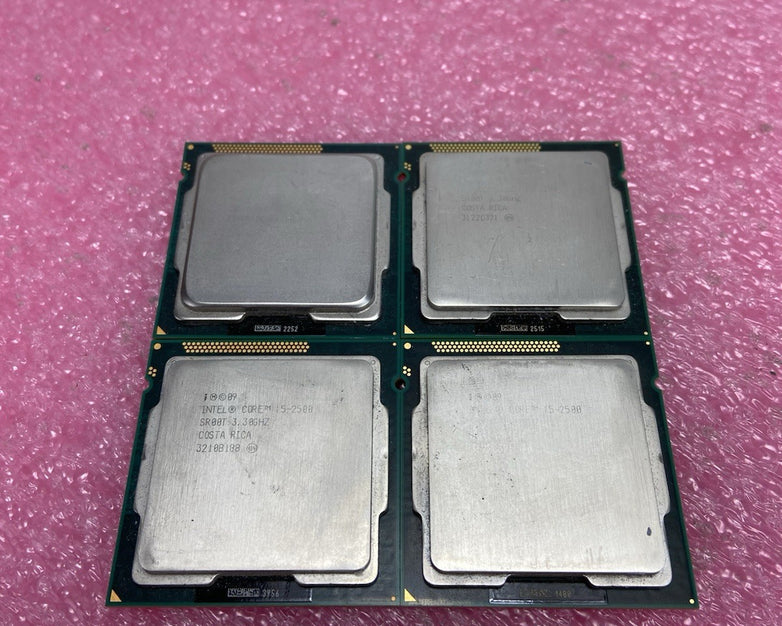 Intel Core i52500 3.30 GHz LGA 1155 Desktop CPU Processor SR00T Lot of 4
