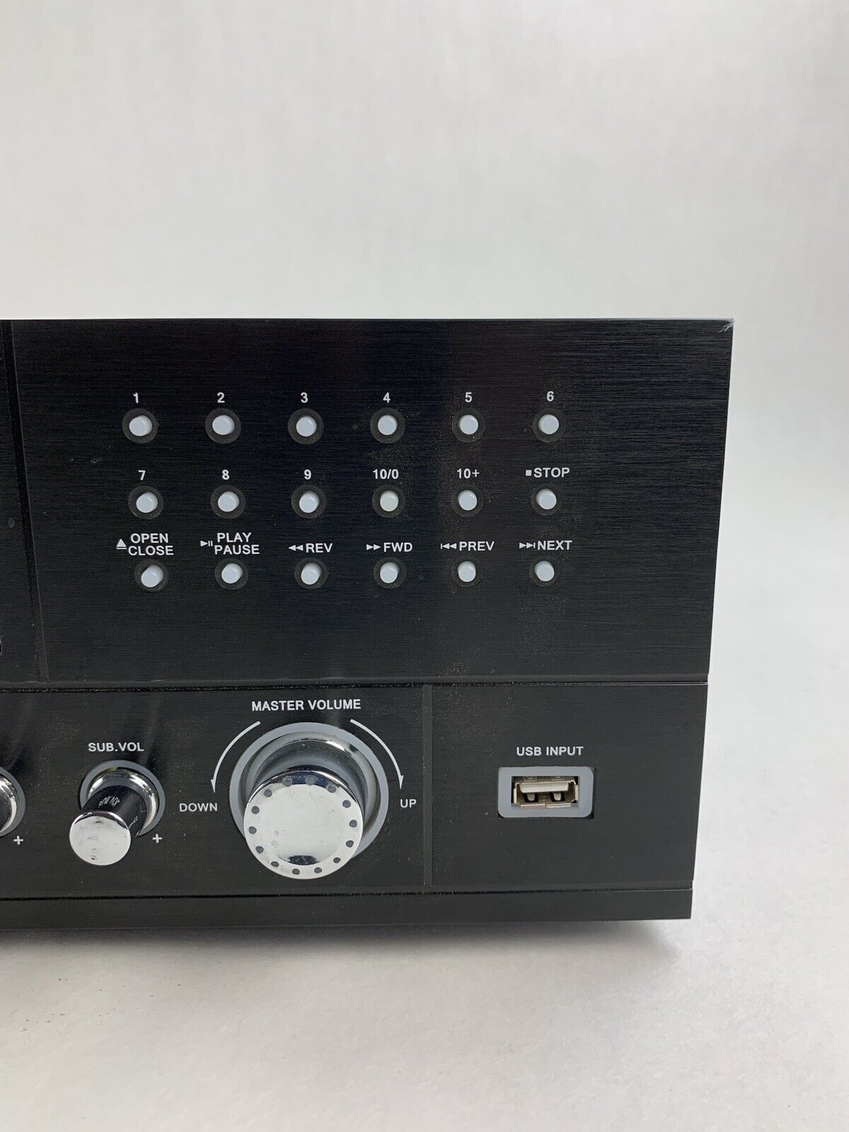 Pyle PD1000A Home and Office AMP Receiver Stereo Tested No Remote