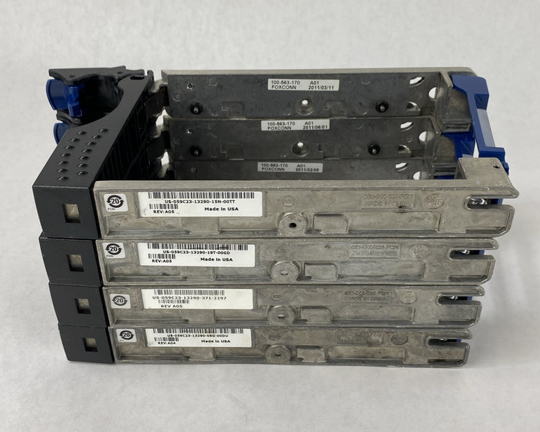 EMC 005049033 059C23 3.5" Hard Drive Caddy Tray Lot of 4