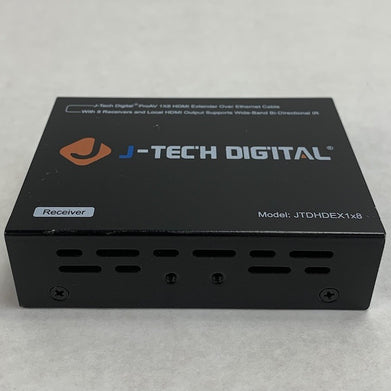 J-Tech Digital JTDHDEX1x8 ProAV 1x8 HDMI Extender Over Ethernet Cable