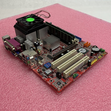 MSI KM400-8235 Motherboard AMD Sempron 2400+ 1.67GHz 2GB RAM No Shield