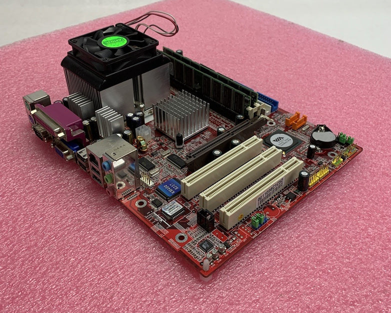 MSI KM400-8235 Motherboard AMD Sempron 2400+ 1.67GHz 2GB RAM No Shield