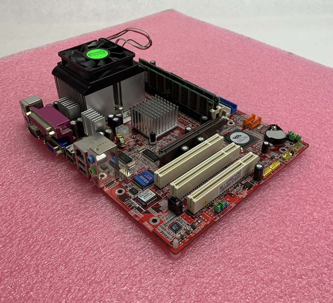 MSI KM400-8235 Motherboard AMD Sempron 2400+ 1.67GHz 2GB RAM No Shield