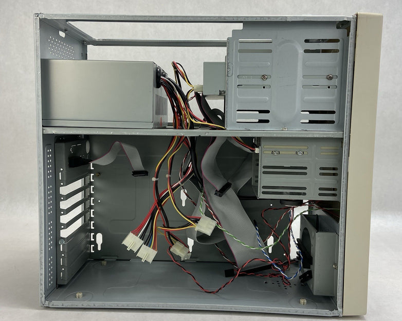 Vintage Beige AT Computer Case L&C Tech LC-250C Power Supply