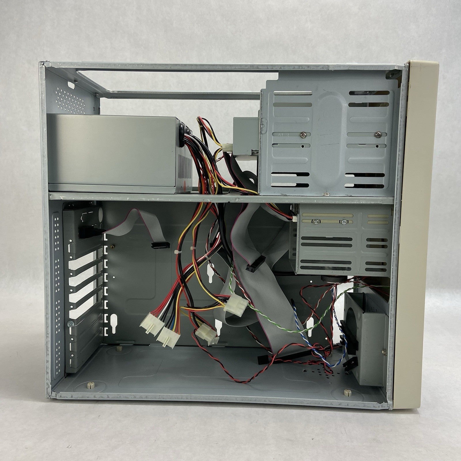 Vintage Beige AT Computer Case L&C Tech LC-250C Power Supply7