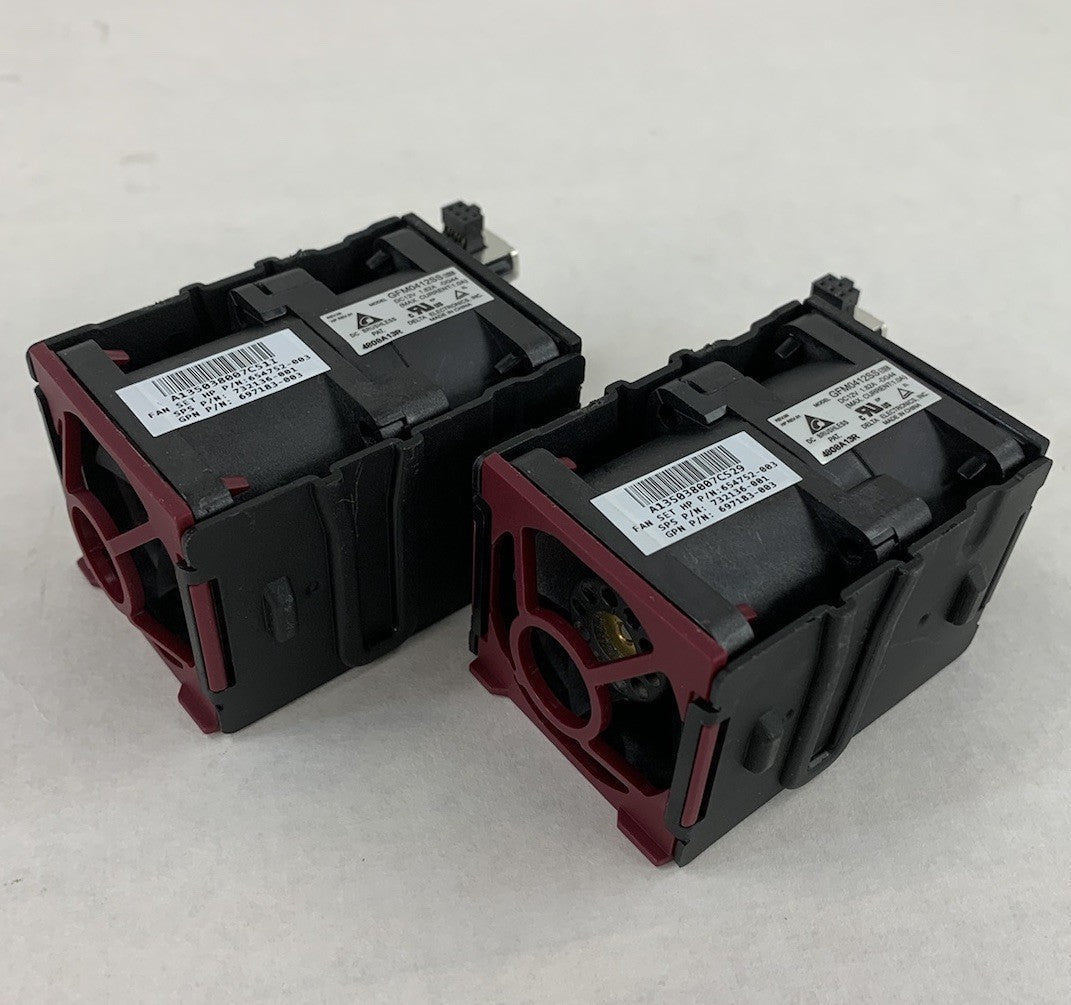 Delta 654752-003 GFM0412SS Server Fan (Lot of 2)