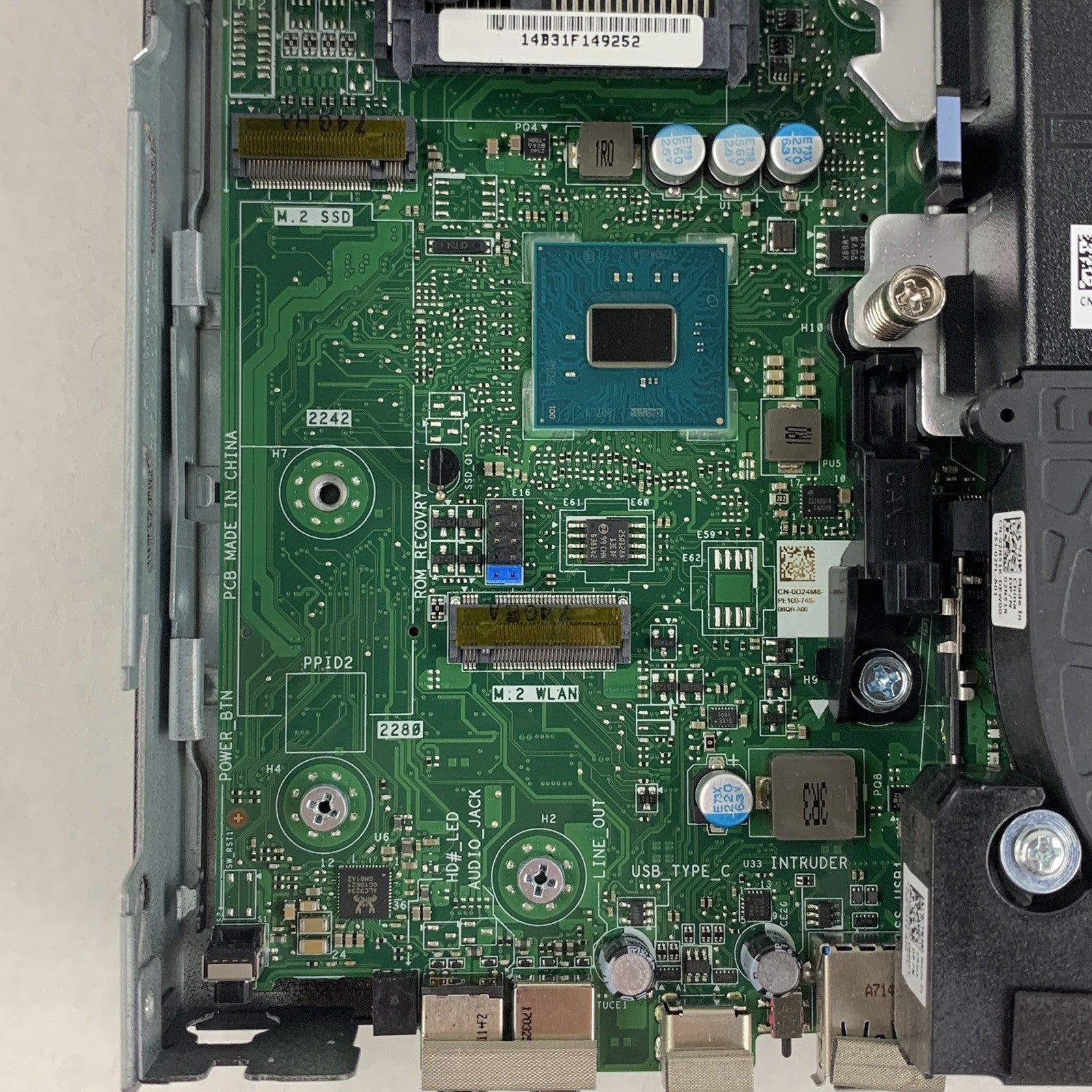 Dell OptiPlex 7050 Micro Desktop  i5-6500T 2.5 Ghz 8 GB RAM No OS No HDD No AC