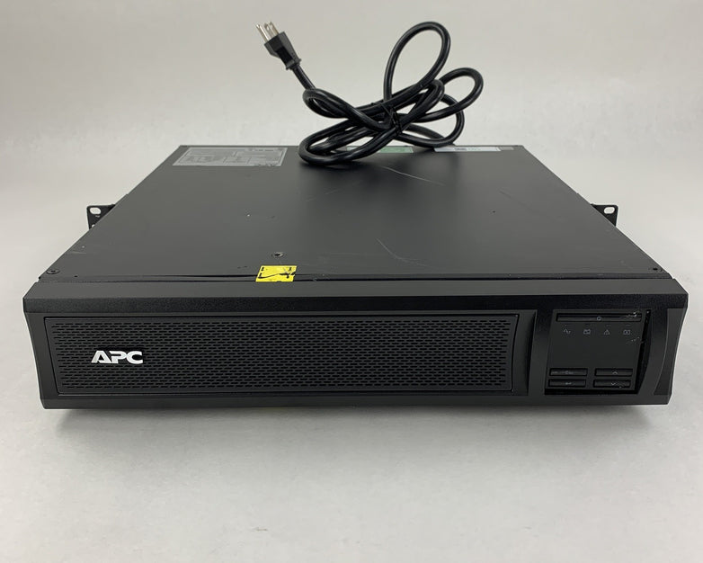 APC SMX1500RM2UCNC Battery Backup UPS Tested w/ AP9641 No Batt No Caddy