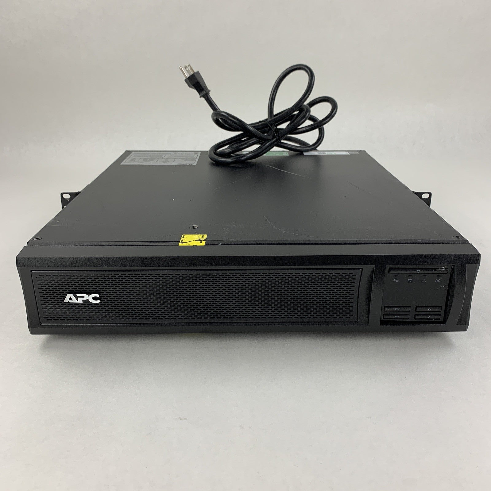 APC SMX1500RM2UCNC Battery Backup UPS Tested w/ AP9641 No Batt No Caddy