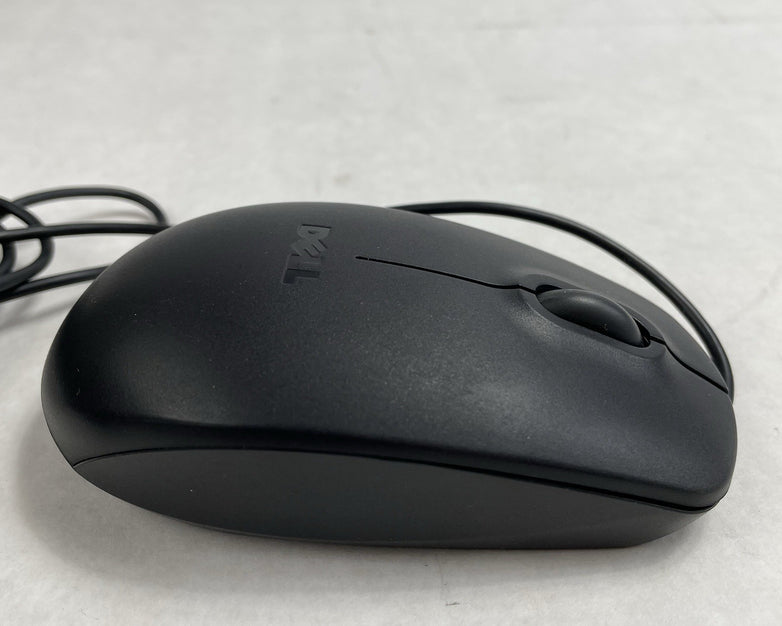 Dell USB Wired Scroll Wheel Optical Black Mouse MS111-P Lot of 5