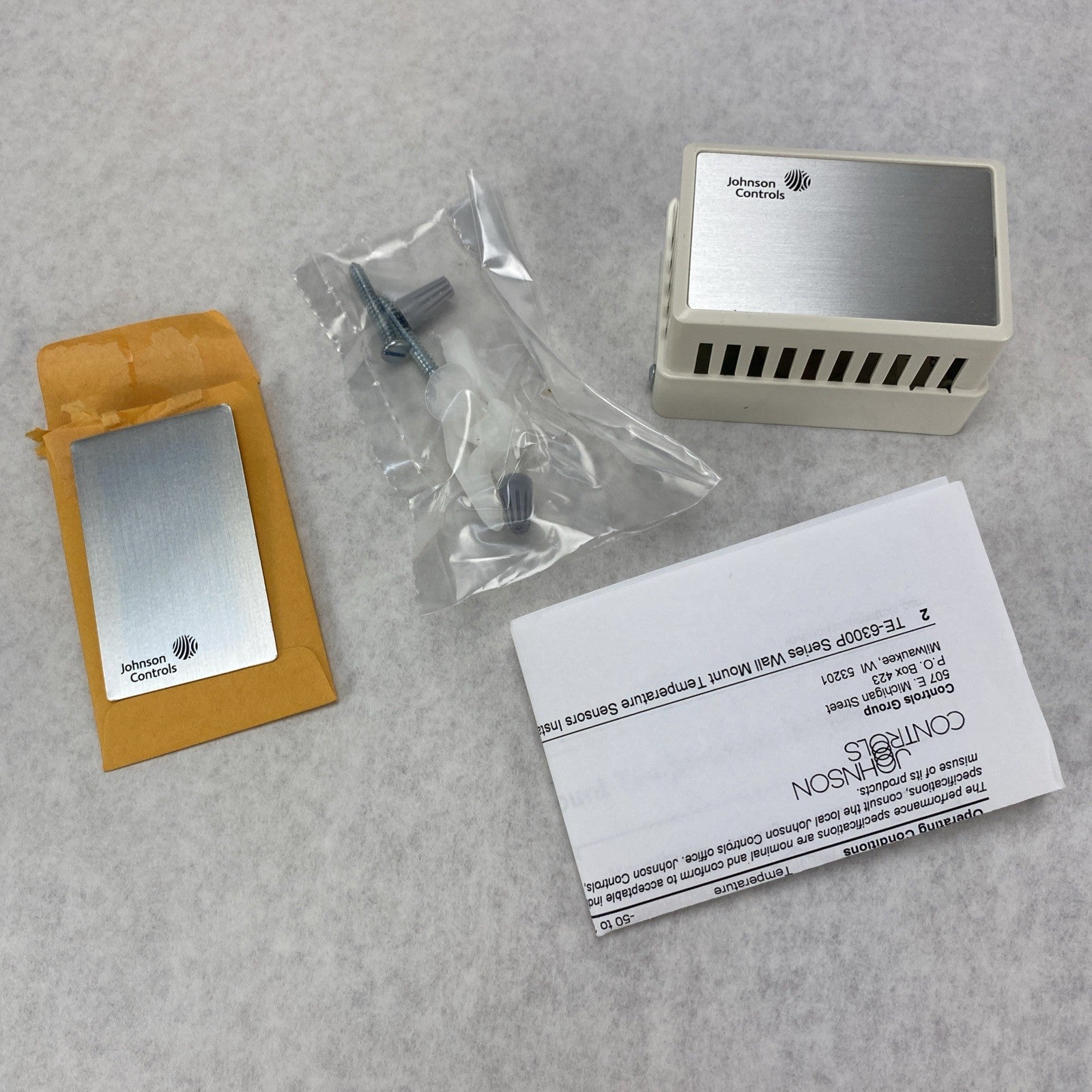 Johnson Controls TE-6314P-1 Wall Mount Temp. Sensor 1000 OHM Nickel Element4