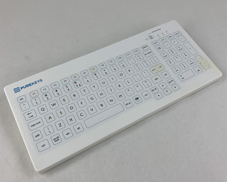 PureKeys K103EN-RF USB Wireless Medical Keyboard w/ Number Pad