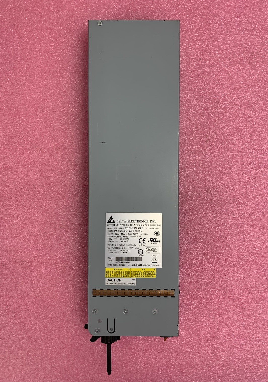 Delta Electronics TDPS-1350AB A 1300W Switching Power Supply5