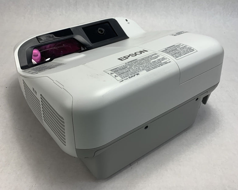 Epson BrightLink 595Wi H599A LCD Lamp Projector 1221 Lamp Hours - No Remote