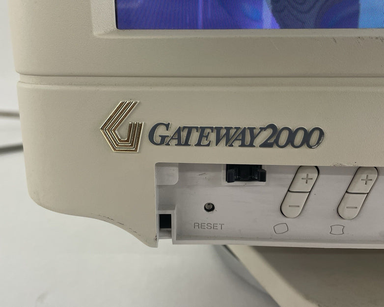 Gateway CPD-15F23 15"  CRT PC Monitor Tested