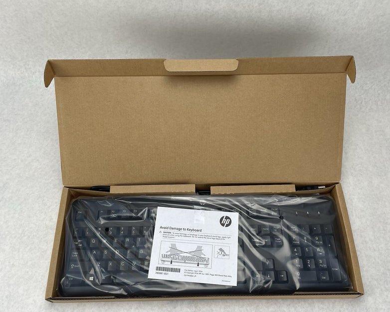 HP KB57211 Desktop USB Black 724720-001 672647-003 In Box Lot of 10