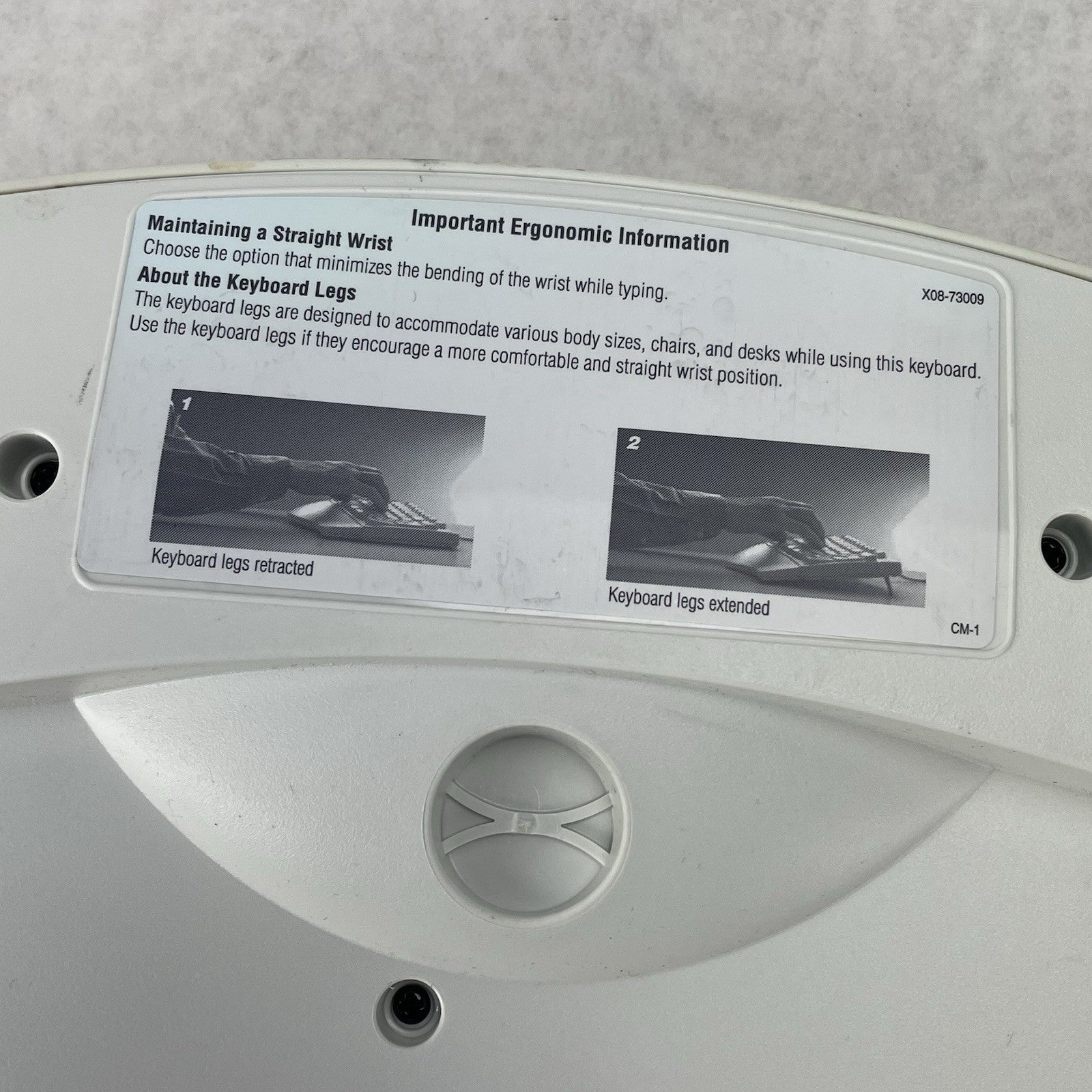 Microsoft X06-19331 Ergonomic Keyboard Tested8