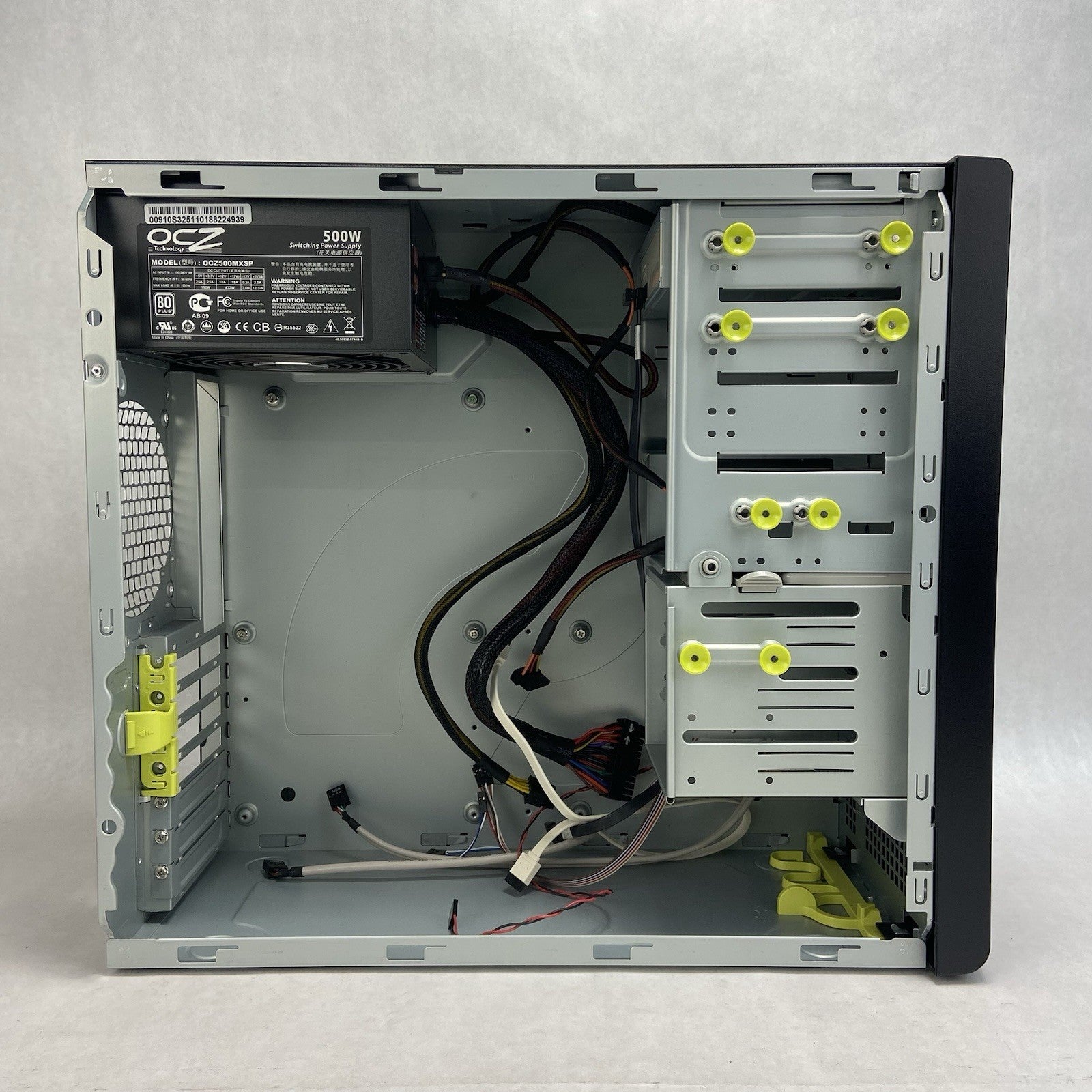 In Win Z589 Mid Tower Computer Case OCZ OCZ500MXSP 500W PSU7