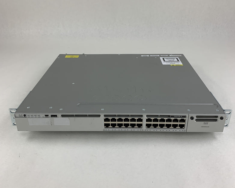 Cisco Catalyst 3850 WS-C3850-24T-S V07 24-Port Ethernet Network Switch Tested