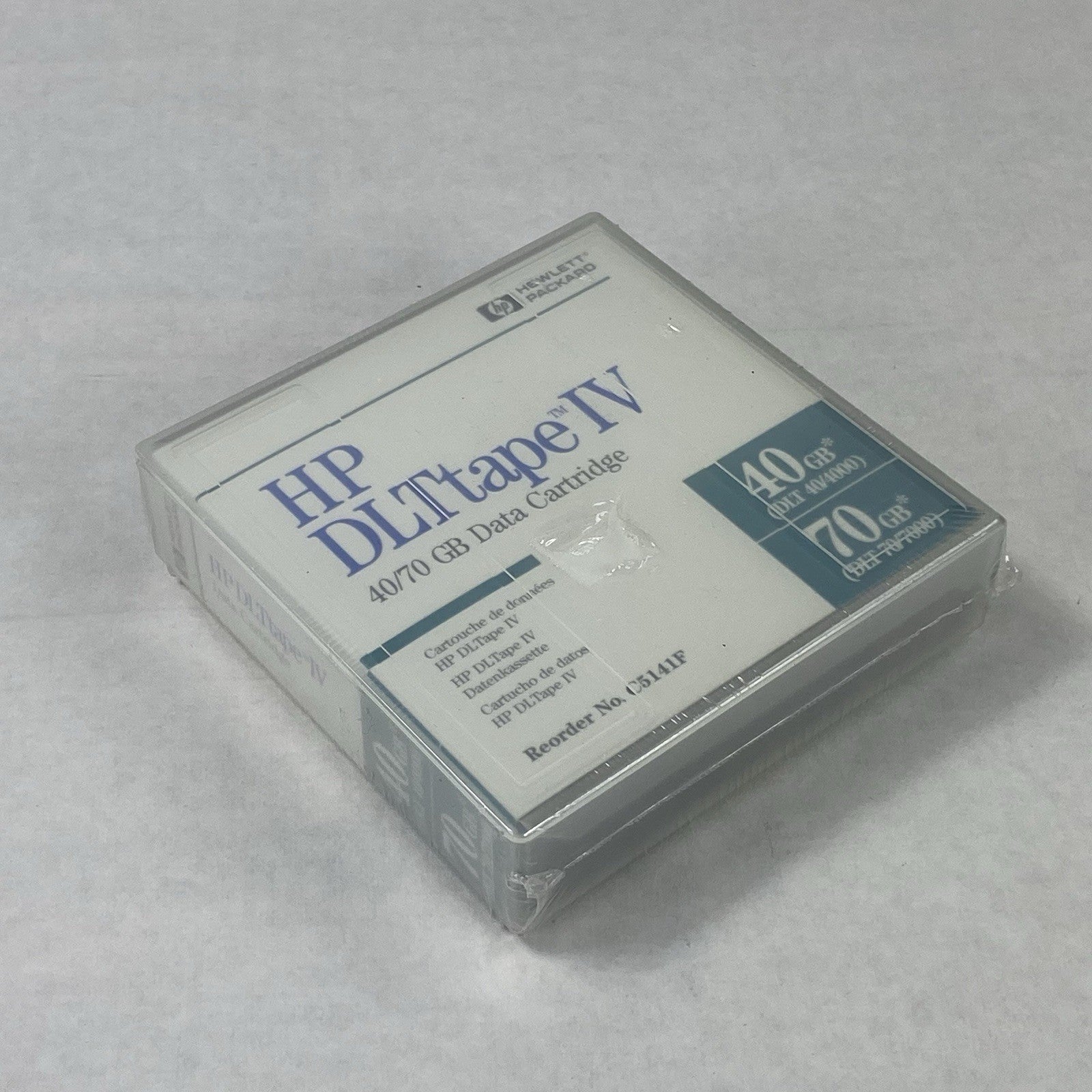 HP DLTtape IV C5141F 40/70 GB Data Cartridge (Lot of 10)