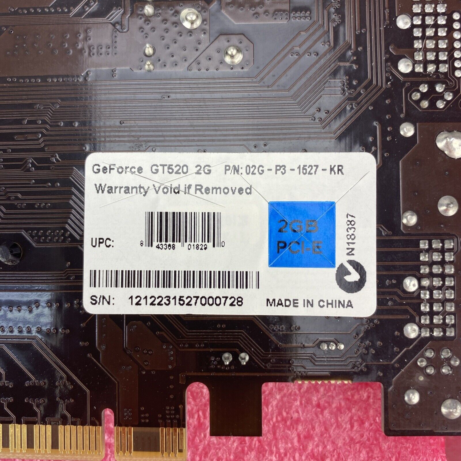 EVGA NVIDIA GeForce P1310 GT 610 01G-P3-2616-KR 1GB PCIe x16 GPU Lot of 4