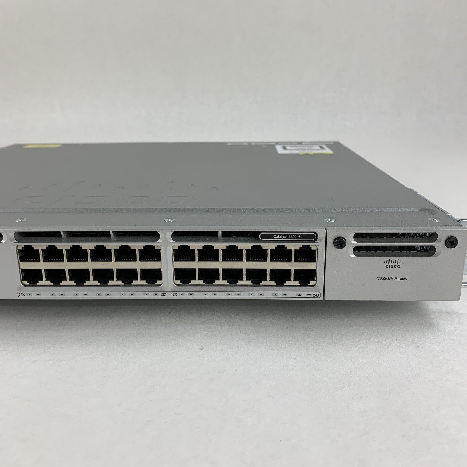 Cisco Catalyst 3850 WS-C3850-24T-S V07 24-Port Ethernet Network Switch Tested