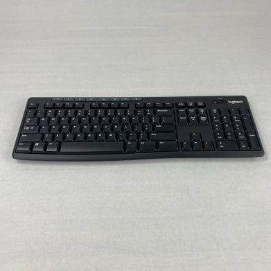 Logitech K270 Y-R0042 Wireless Keyboard Power Tested No USB Dongle - Lot of 7