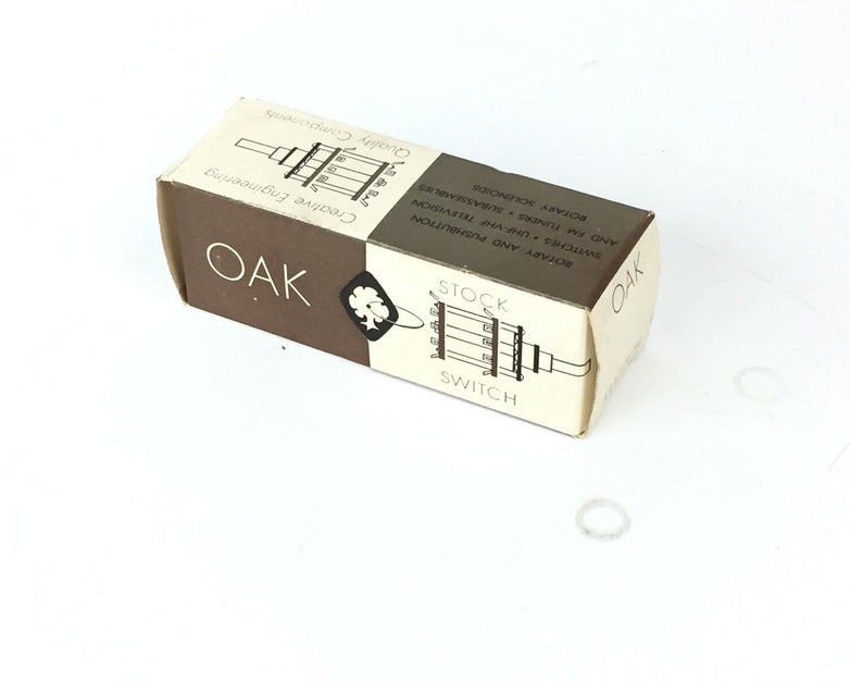 Oak Switch 399 323-F Non-Shorting 1 Pole 1 Sec. 2-11 Rotary Switch (Lot of 5)