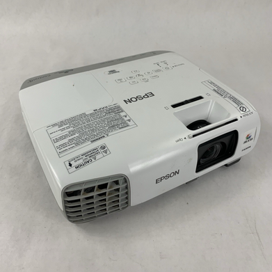 Epson PowerLite 98H H687A LCD Lamp Projector 1738 Lamp Hours - No Remote