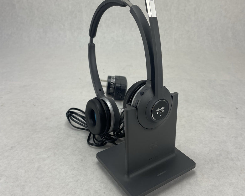 Cisco 562 CP-HS-WL-562-S-US V09 Wireless Dual Headset w/Standard Base Station