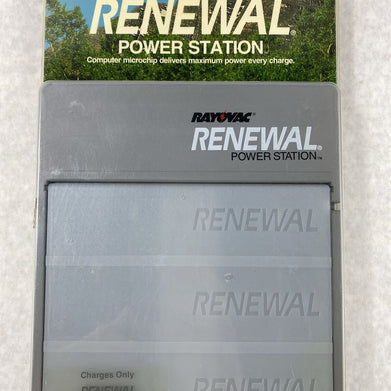 Rayovac Renewal PS2 Power Station All Sizes D C AA AAA Alkaline Battery Charger