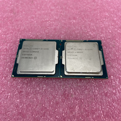 Intel Core i5-4590 Processor 3.3 GHz LGA 1150 SR1QJ Lot of 2