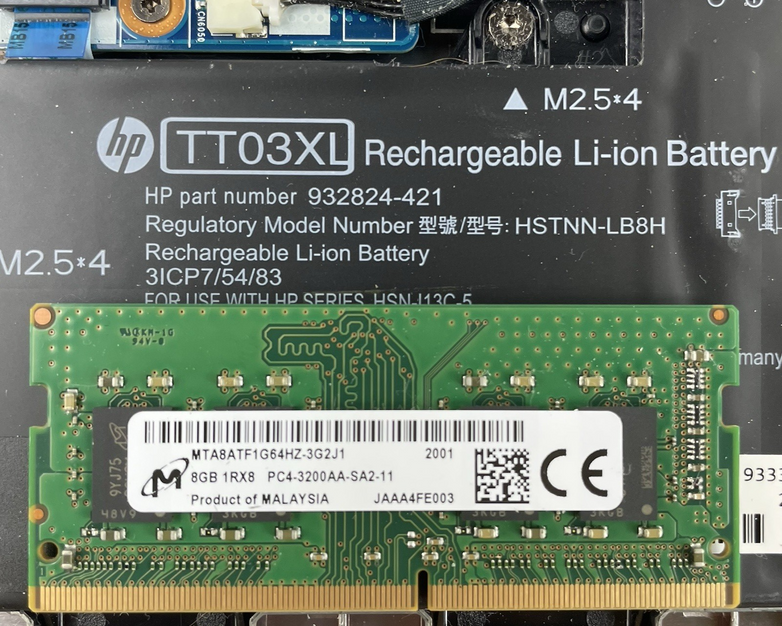 HP EliteBook 850 G6 15.6" i5-8365U 1.60 GHz 8 GB RAM No SSD/OS/AC - Hinge