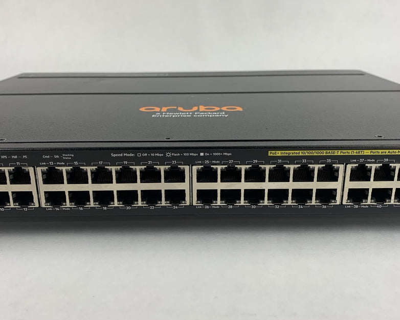 ARUBA J9729A 2920-48G 48 Port Switch W/Rack Ears Tested