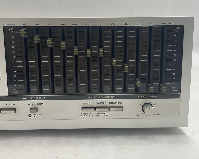 Pioneer Sg-60 Stereo Graphic Equalizer Tested