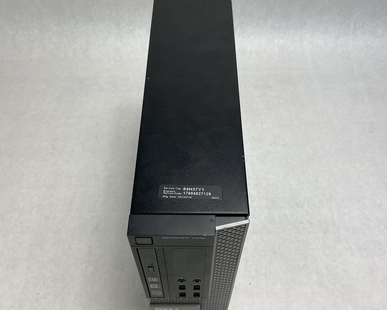 Dell Optiplex 7010 SFF Intel Core i5-3475s 2.9GHz 4GB RAM No HDD No OS