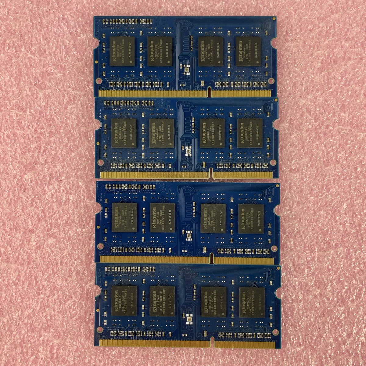 Kingston 4GB DDR3L-1600 PC3L-12800S SODIMM Laptop RAM 9995417-156 Lot of 42