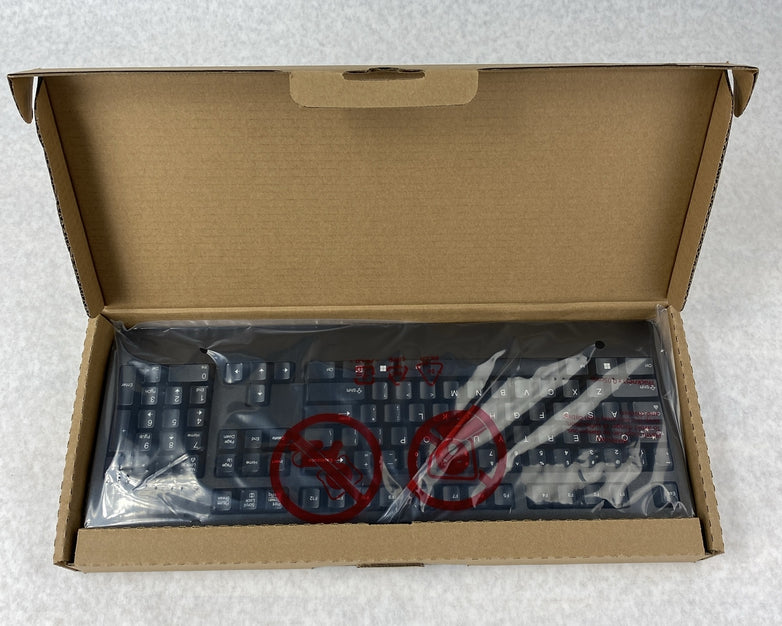 Lot of 4 Lenovo KBBH21 Traditional USB Wired Keyboards 00XH688