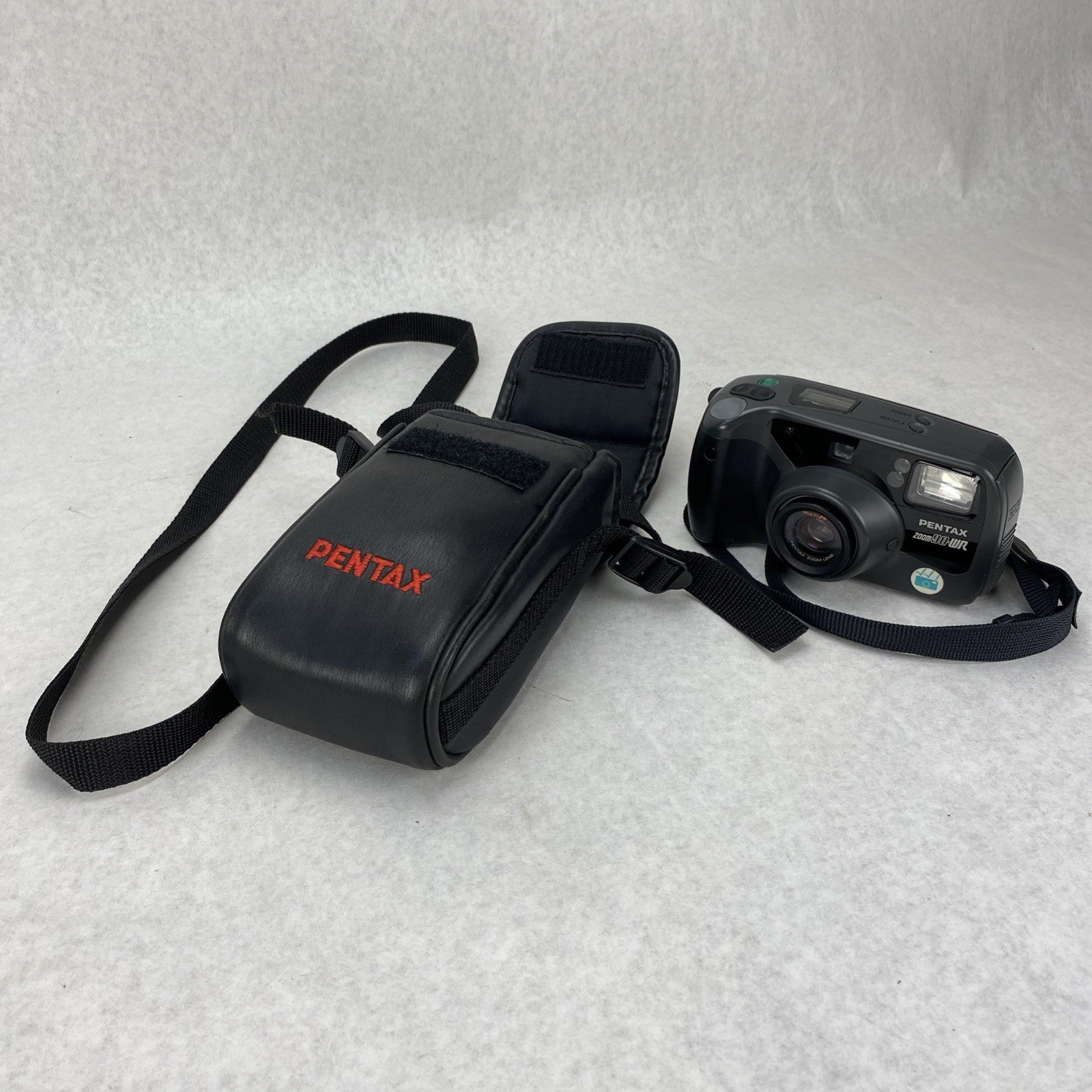 Pentax Zoom 90WR 35mm Weather Resistant Point And Shoot Film Camera With Remote0