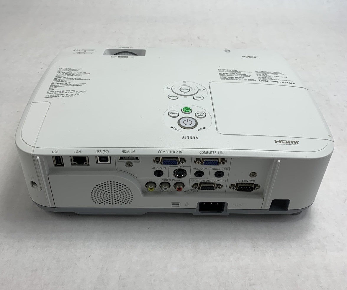 NEC NP-M300X LCD Lamp Projector 144 Lamp Hours w/ Remote4