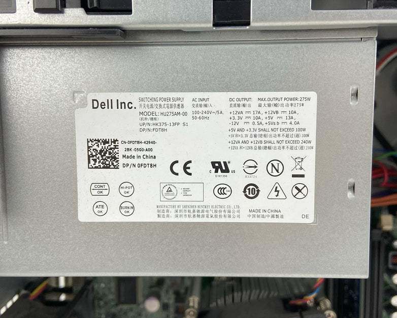 Dell Optiplex 9010 MT Intel Core i7-3770 3.4GHz 4GB RAM No HDD No OS