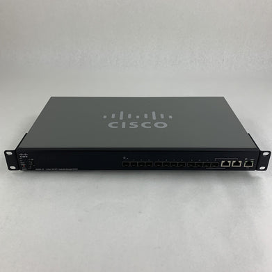 Cisco SX550X-12F-K9 Stackable Managed Switch Tested Reset