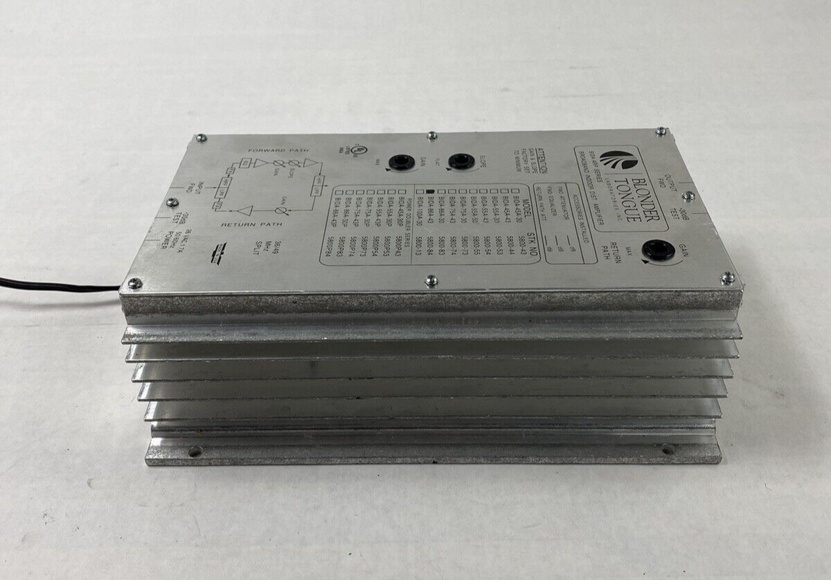 Blonder Tongue BIDA-ARP Series BIDA 86A-43 For Parts or Repair