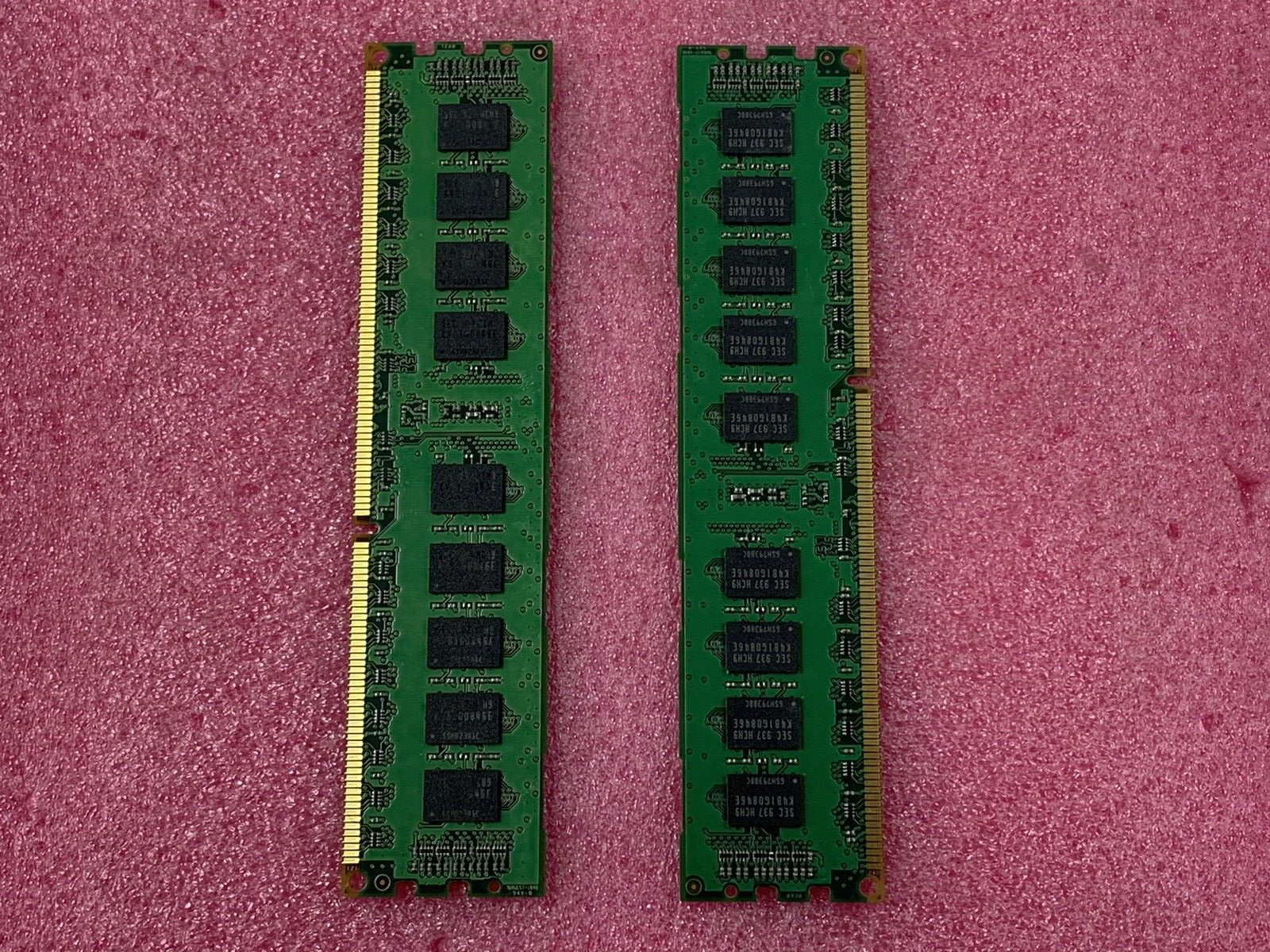 Samsung 4GB Kit 2x4GB 2Rx8 PC3-10600R-09-10-B0-D2 Server Ram M393B5673EH1