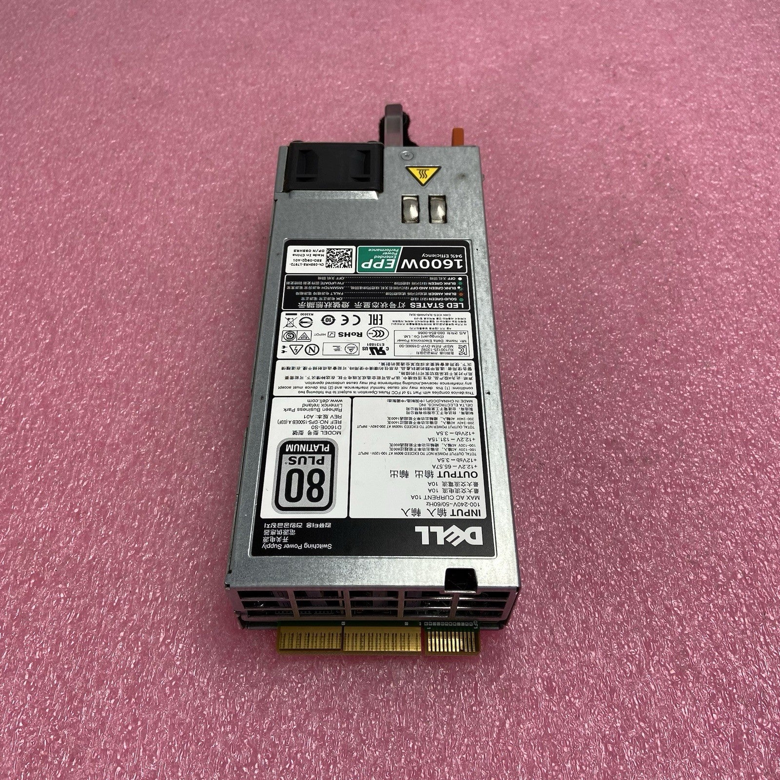 Dell 95HR5 80 Plus Platinum 1600W Power Supply1